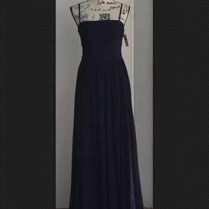 Vera Wang Midnight Blue Evening Dress Sz 4
